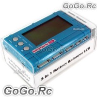 150W 3 in 1 RC Lipo LCD Voltage Meter Tester Balancer Dischar (BC016C)