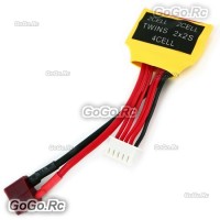 GT POWER Lipo battery balance Twin charger/Adapter Connector for 4S 2x2S - GT035