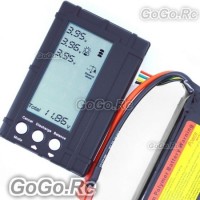 3 in 1 RC Lipo LCD Voltage Meter Tester Balancer 