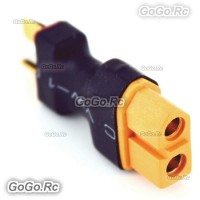Wireless Deans T-Plug Male connector to XT60 Female Connector Adapter - TT-018