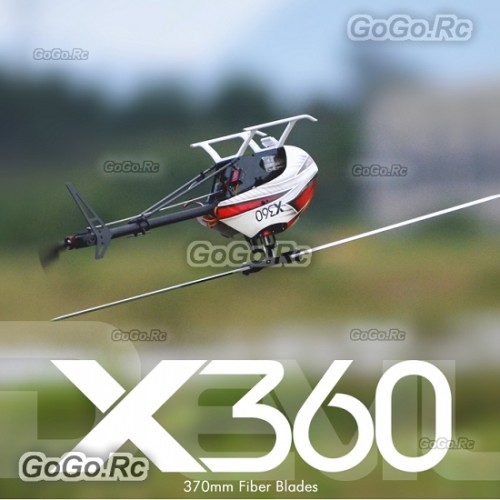 18DX360-K ALZRC Devil X360 FBL 370mm RC Helicopter Carbon Fiber Frame KIT