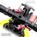 Steam AK400 /420 Main Rotor Holder Arm for Steam RC Helicopter Red- AK4004