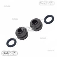 Steam 400 /420 Feathering Shaft Damper Rubber and O-Ring for AK400 /420 RC Helicopter Black - AK4035H