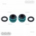 Steam 400 /420 Upgrade Feathering Shaft Damper Rubber and O-Ring for AK400 /420 RC Helicopter Green- AK4035L