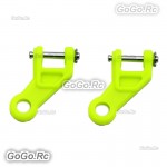 Steam 400 / 420 Plastic Radius Arm Yellow Green for AK400/420 RC Helicopter- AK4061HL