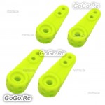 Steam 400 / 420 Plastic 25T Servo Arm Yellow Green for AK400/420 RC Helicopter- AK4064HL