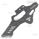 Steam 400 /420 Carbon Fiber Main Frame Left Side-Plate L for AK400 /420 RC Helicopter - AK4065L