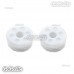 Steam 400 /420 Rubber Canopy Locking Ring Nuts White for AK400 /420 RC Helicopter - AK4072B