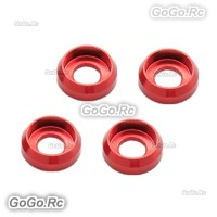 Steam 400 /420 Aluminum M2.5 Fuselage Spacer/ Main Frame Washer Red for AK400 /420 RC Helicopter - AK4073