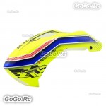 Steam AK400 Glass Fiber Canopy Yellow for Steam RC 400 Helicopter Yellow - AK4099