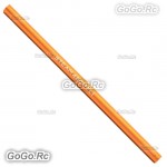 Steam 420 Tail Boom 22mm x 497mm Orange for Steam AK420 RC Helicopter - AK4250C