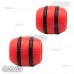 Steam 4-Piece 8mm Hole Silicone Landing Gear Nut Damper Red for Rc 600 700 Helicopter BZ8-1