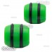 Steam 8-Piece 10mm Hole Silicone Landing Gear Nut Damper Green for Rc AK700 Helicopter BZ10-3x2