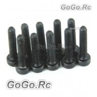 10 x Socket Head Cap Screws M2x10mm (CA017)