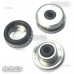 2 Pcs ALZRC Metal Canopy Mounting Grommets Nut For Devil Trex 450 480 Helicopter