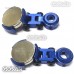 2 Pcs Blue Invisible Body Shell Post Column Mount Strong Magnet For 1/10 RC Car