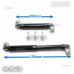 2 Pcs Aluminium Universal Driven Dogbone Black HSP 94180 For RC SCX10 D90 180011