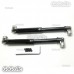 2 Pcs Aluminium Universal Driven Dogbone Black HSP 94180 For RC SCX10 D90 180011