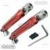 Aluminium Universal Driven Dogbone Red HSP 94180 For RC SCX10 D90 180011