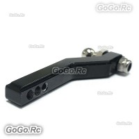 Aluminum Black Hook Hitch Tow Shackle For Axial SCX10II AX90046 110 RC Crawler