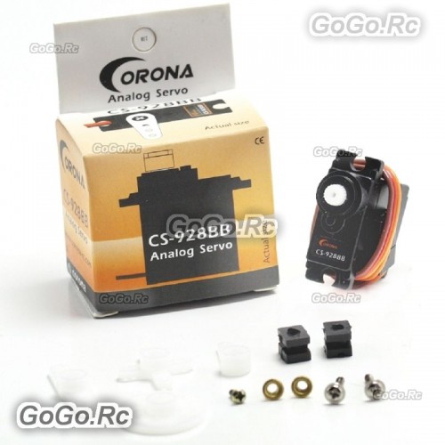 1 Pcs Corona CS-928BB Servo (Plastic Gear) 1.8kg / 0.14sec / 9g