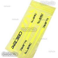 ALZRC - Devil 380 FAST Carbon Fiber Landing Skid Color Sticker Yellow D380-U10-Y