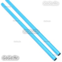2 Pcs ALZRC 400mm Blue Tail Boom Belt Version For Devil X360 Gaui X3 Helicopter