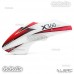 ALZRC Fiberglass Canopy - P-A For Devil X360 Gaui X3 RC Helicopter Red White
