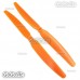 4 Pcs New EP-1060 Orange Airplane Propellers Props For RC Plane