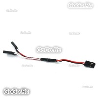 150mm Y Cable Servo Receiver Wire Cord For TL65B44 RC Helicopter Car Futaba JR