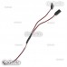 300mm Y Cable Servo Receiver Wire Cord For TL65B44 RC Helicopter Car Futaba JR