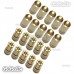 10 pairs 6.0mm gold plated bullet Banana connector plug for RC Lipo battery Quad