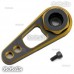 25T Black & Gold Metal Steering Servo Arm for Eamx Futaba Tower pro MG995 996
