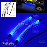Chassis Body Blue Light Strip Rope Tube For RC Drift Car Truck Buggy Heli