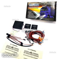 GT Power 4 Channel Bluetooth Professional LED Lighting System For RC Truck GT037