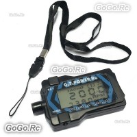GT POWER Professional Motor RPM Tachometer Blue For RC Heli Aircraft Plane