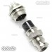 1 Set 16mm 6 Pin Aviation Plug Male & Female Wire Panel Metal Connector GX16-6