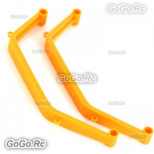 2 pairs Yellow 450 Landing Skid For Trex T-Rex 450 V2 RC Helicopter