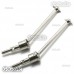 RC 1:10th On-Road Car Steel Universal Dogbone Shaft 2P For HSP 122015 Silver