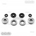 Steam Metal Canopy Grommet Ring Nuts Silver For RC 600 700 800 helicopter H7115