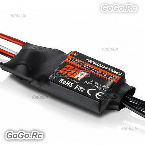 Hobbywing Skywalker 2-3S 20A Brushless ESC With 5V//2A BEC For RC Models