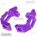 HSP 102010 (02132) Purple Alum Front Hub Carrier (L/R) For 1/10 Upgrade Parts
