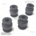 4 x Black Vibration Dampening Silicone Rubber Balls DJI Phantom Anti Jello Gimbal MC001BK