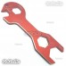 Red Multifunctional Wrench Tools For M8 M10 M13 M16 Motor Bullet RC Model