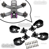 Brushless Motor Protector Mount /w Landing Gear for 2204 2205 2206 Drone 250 BK