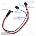 90 Degree USB to Video AV Output FPV Cable Power Lead Cord For GoPro HERO 3/4