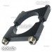 1 Pcs Aluminum 35mm Carbon Fiber Arm Pipe Clamp for Drone Quadcopter Hexacopter