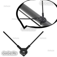 Steam 550/600 Antenna Tail Boom Mount Set Black For Tarot / Steam  RC Helicopter MK6012A