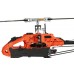 Steam 550/600 Left Side Main Frame Orange For Tarot / Steam MK550 MK600 RC Helicopter - MK6039B