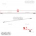 Steam 550 Carbon fiber Tail Support Rod 450mm For Tarot / Steam MK550 RC Helicopter - MK55020